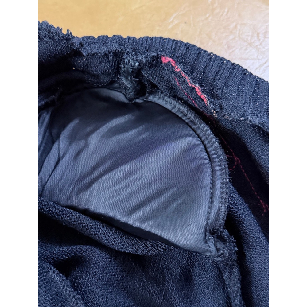 Vintage Anthony Sicari Cardigan Size 10 Black with Red Accents - Picture 6 of 11